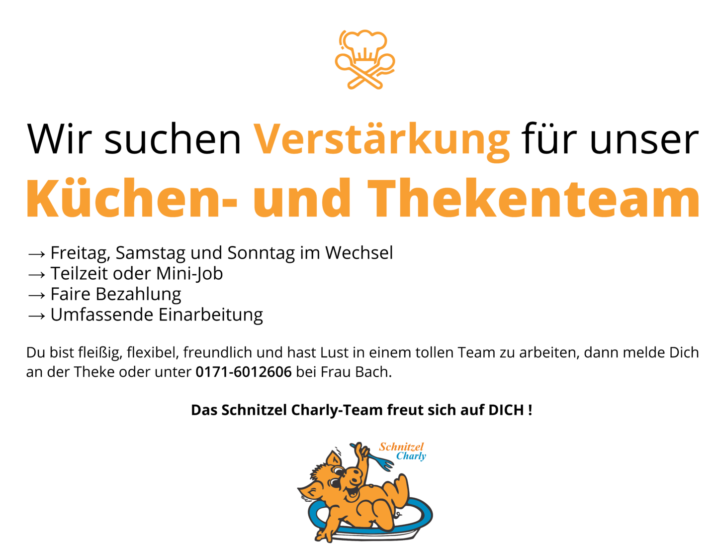 Wir suchen Verstärkung